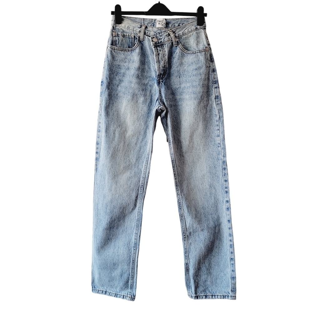 Princess Polly High Rise Straight Leg Jeans